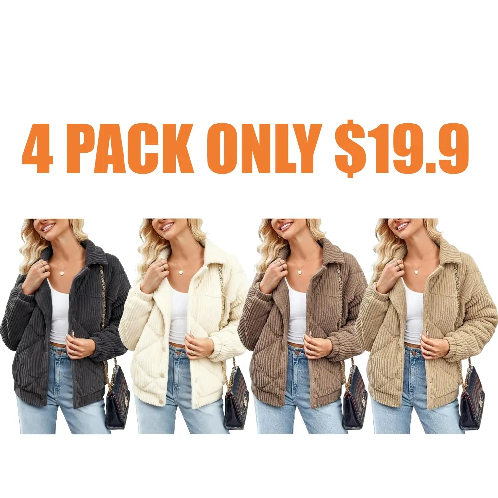 Women's Bomber Jacket With Zip Up Long Sleeve Coat