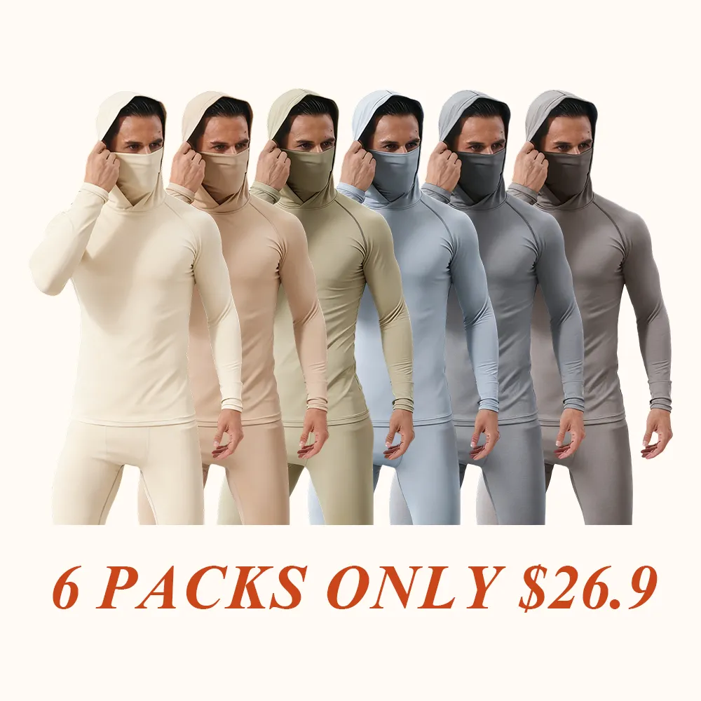 Men's Casual Hoodie Pullovers Slim Fit Long Sleeve Lightweight UPF