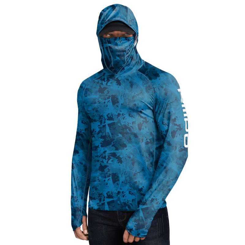 Men’s UPF 100 Sun Protection Hoodie with UV Detection