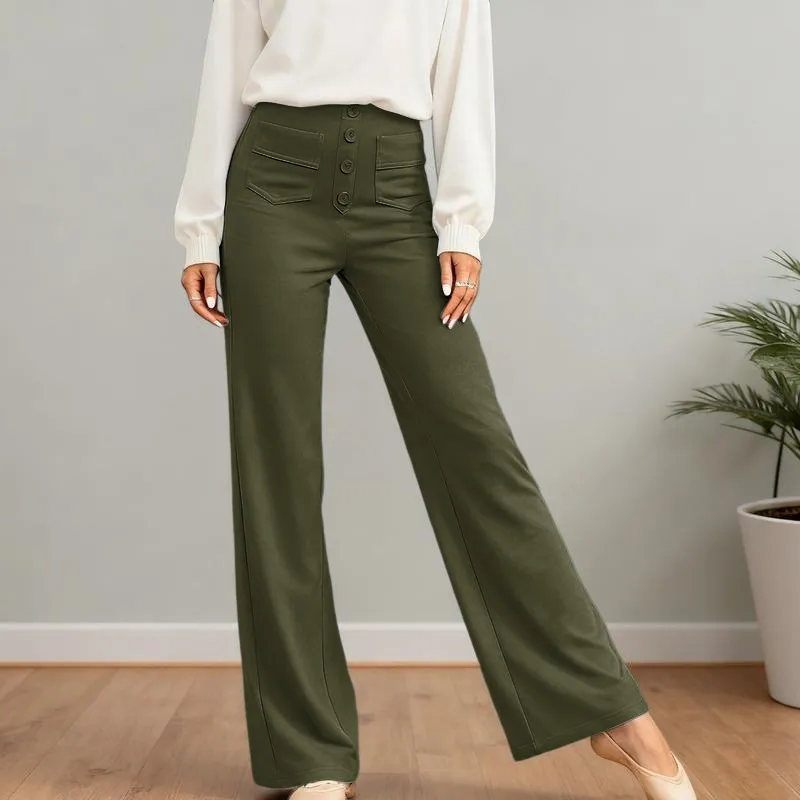 Women's High Waist Casual Pants