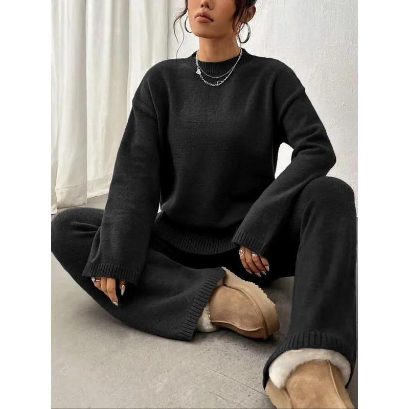 Casual, stylish, and comfortable knitted set