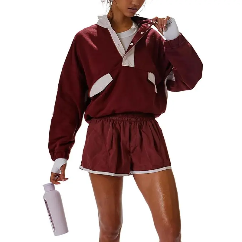 Women's Two Piece Short Sets Summer Lounge Sweatsuits(Just $3 a set!)