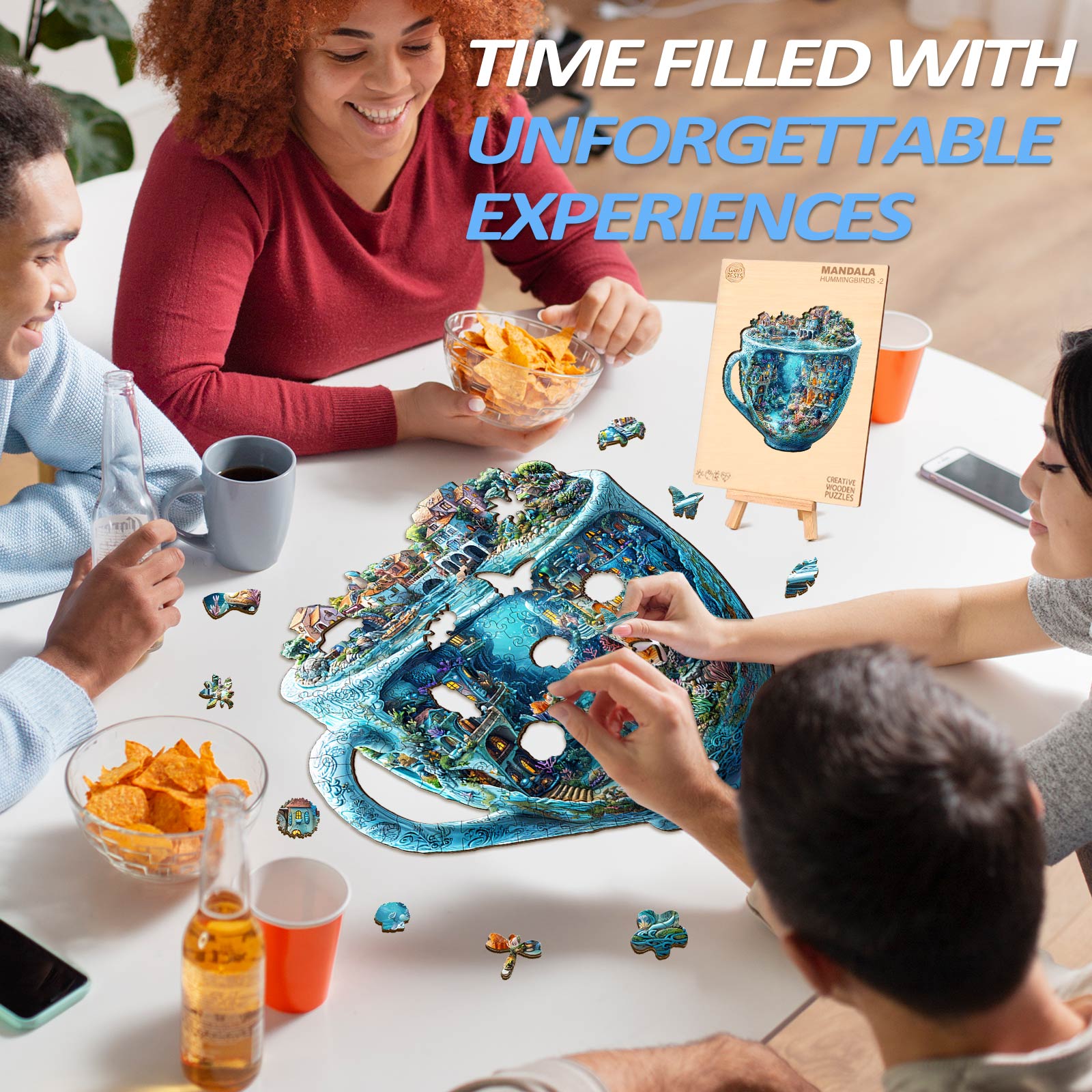 Ocean Mug Wooden Jigsaw Puzzle