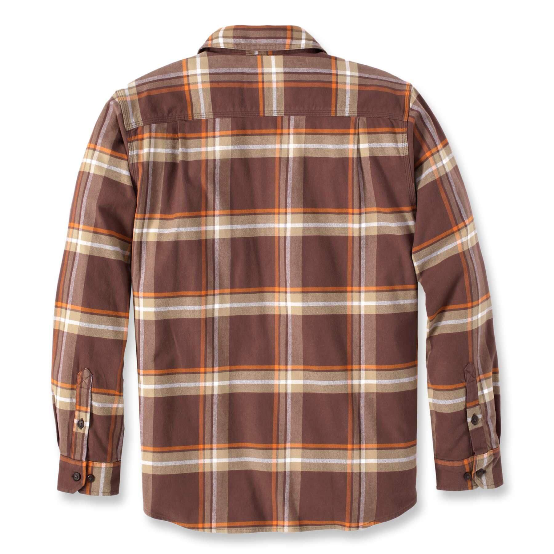 CHT Rugged Flex Midweight Relaxed Fit Flannel Long-Sleeve Plaid Shirt 105945