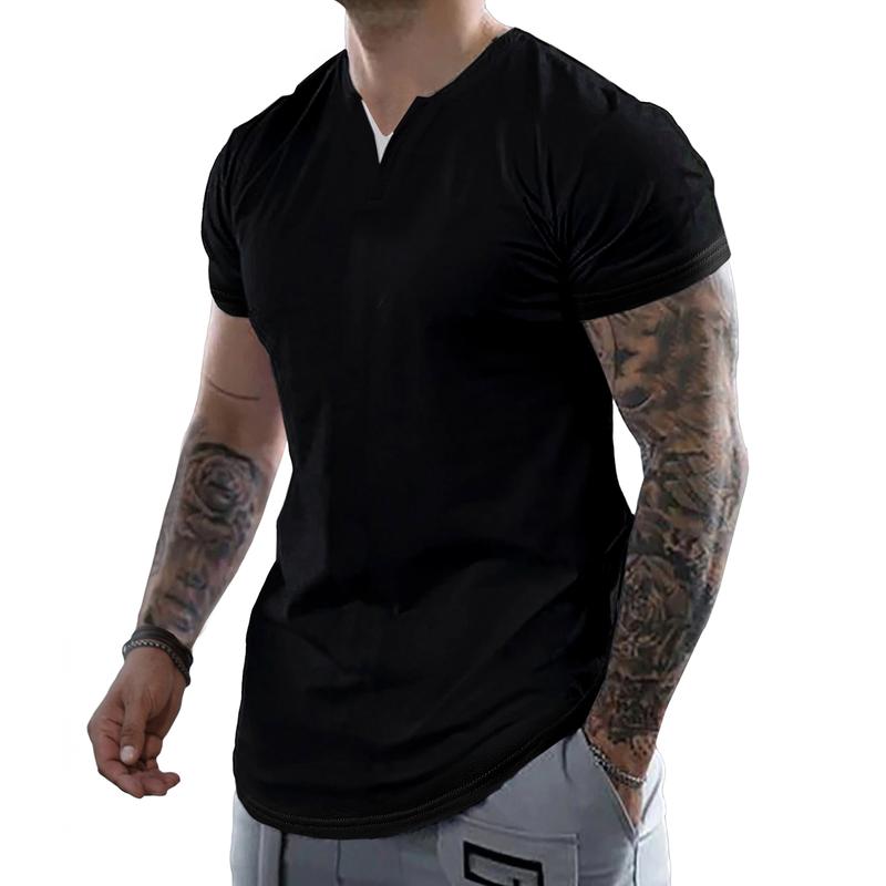 Men’s Slim Fit V-Neck Performance T-Shirt