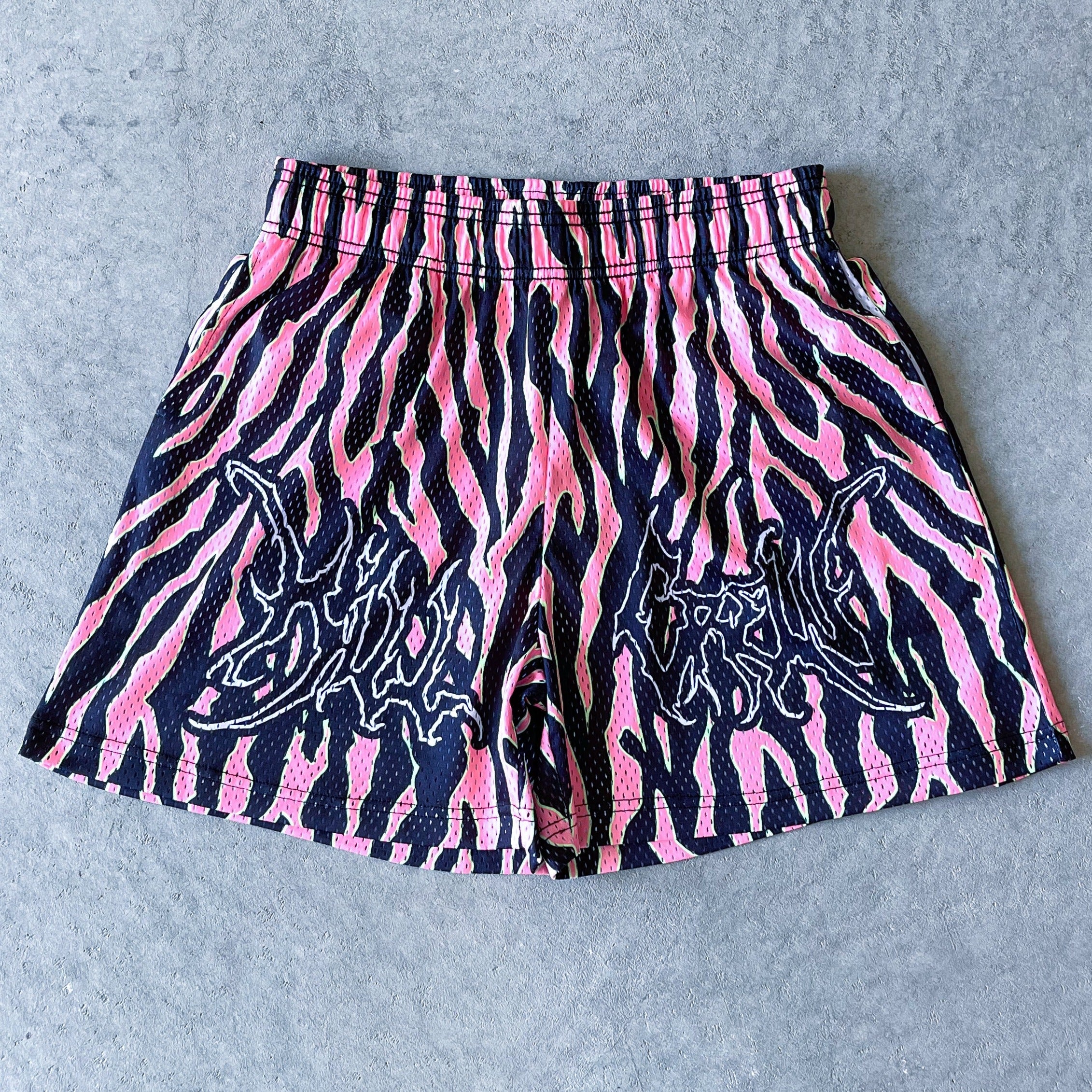 VENTED MESH SHORTS ALIEN - WATERMELON