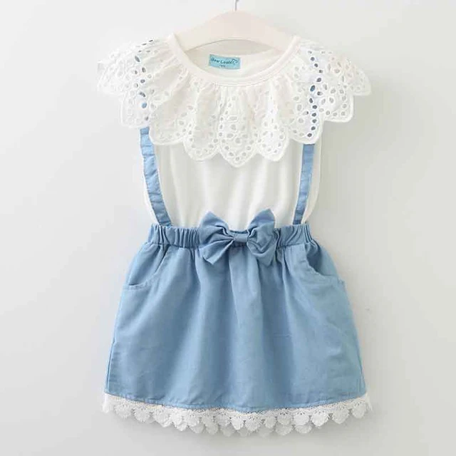 Casual Fashion Baby Girl Clothing Set