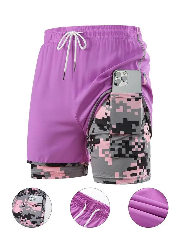 Camo Print Gym Shorts (Just $3 Each!)