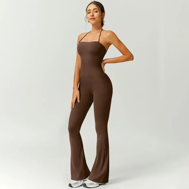 Stylish Yoga Set – Slim Fit Jacket & Jumpsuit