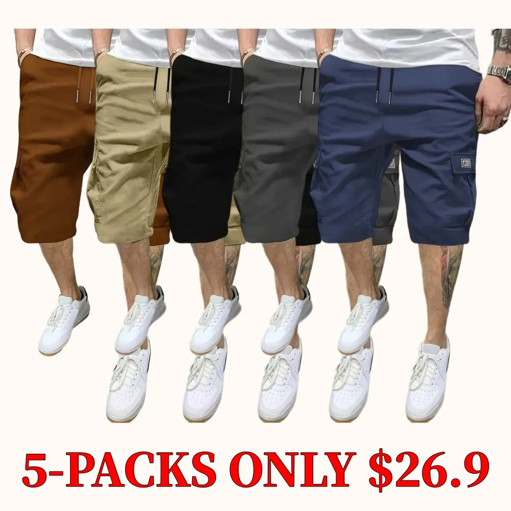 Men's versatile casual shorts
