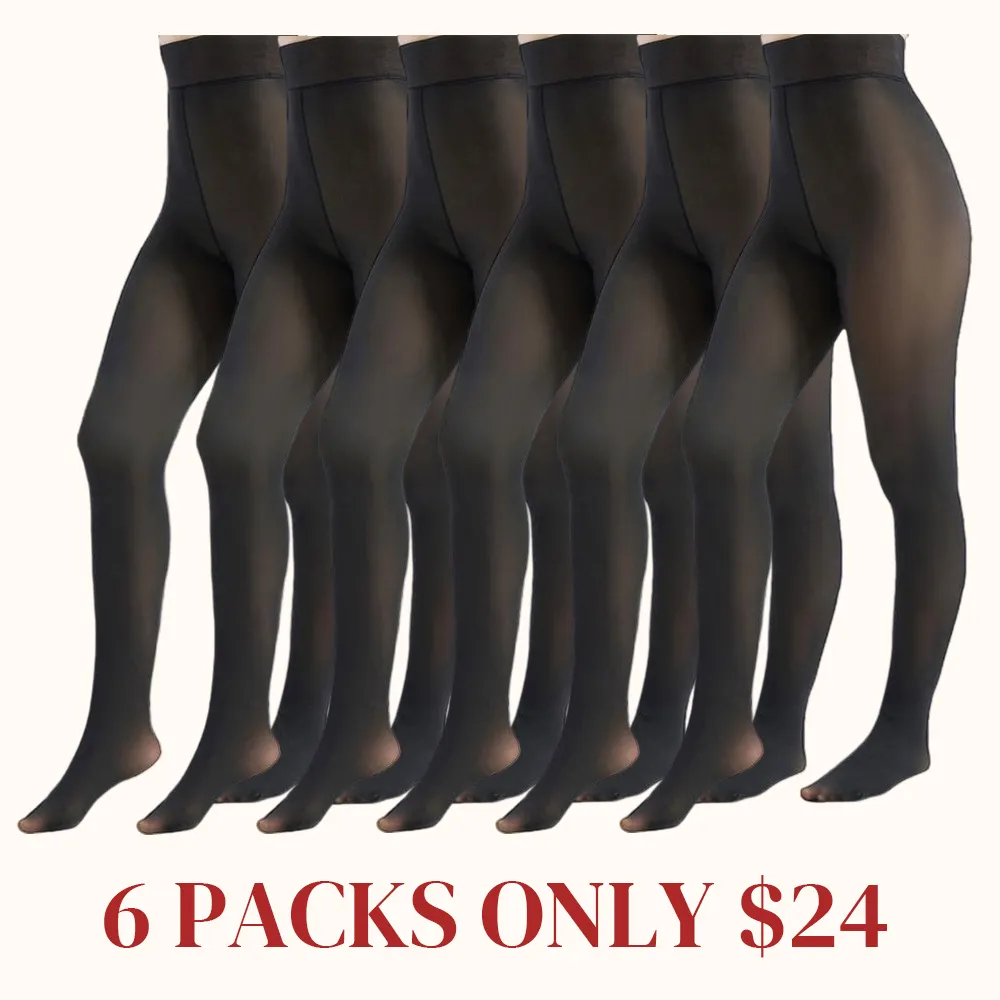 Women’s Sheer Fleece-Lined Tights