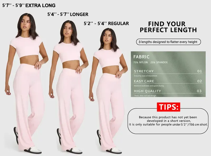 Women‘s Casual Pants - High Waisted Loose-Fitting Casual Pants
