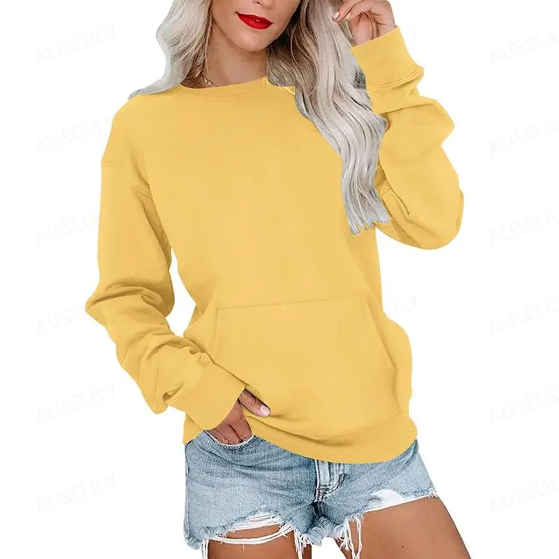 🔥LAST DAY 70% OFF✨Women’s Oversized Crewneck Fleece Sweatshirt