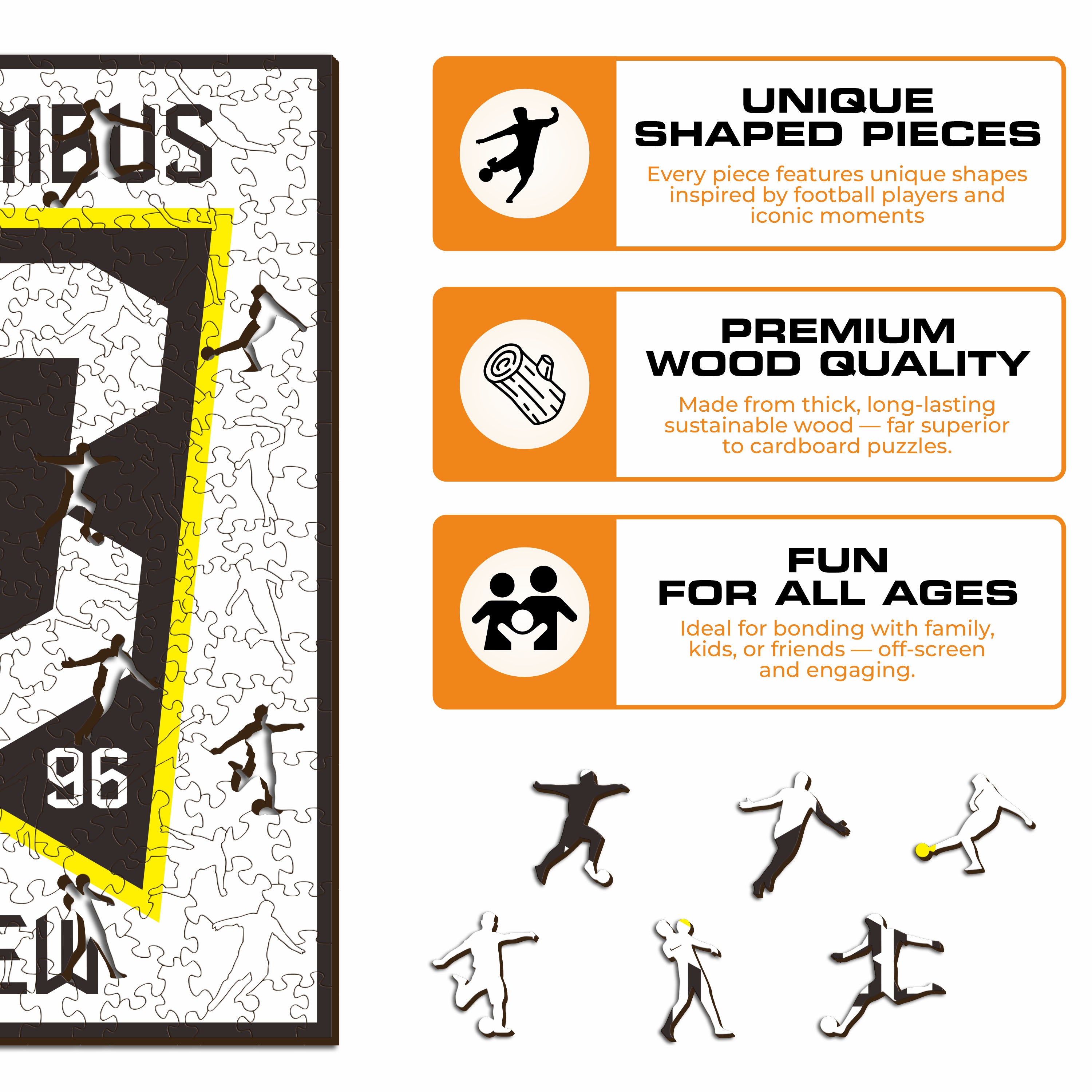 Columbus Crew® Logo - Wooden Puzzle