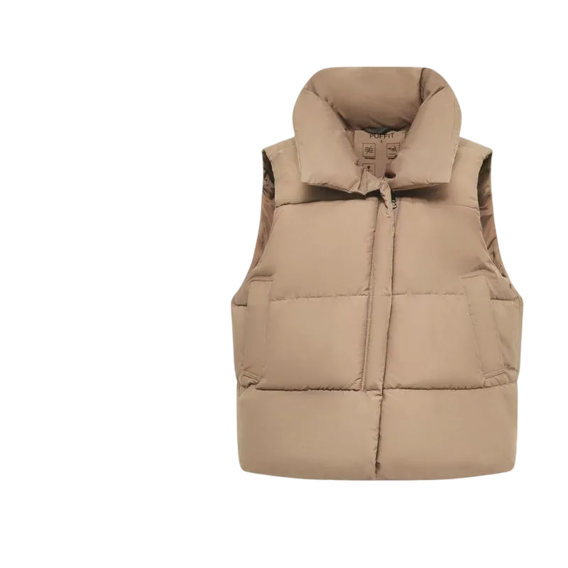 Women Warmer Oversized Puffer Gilet