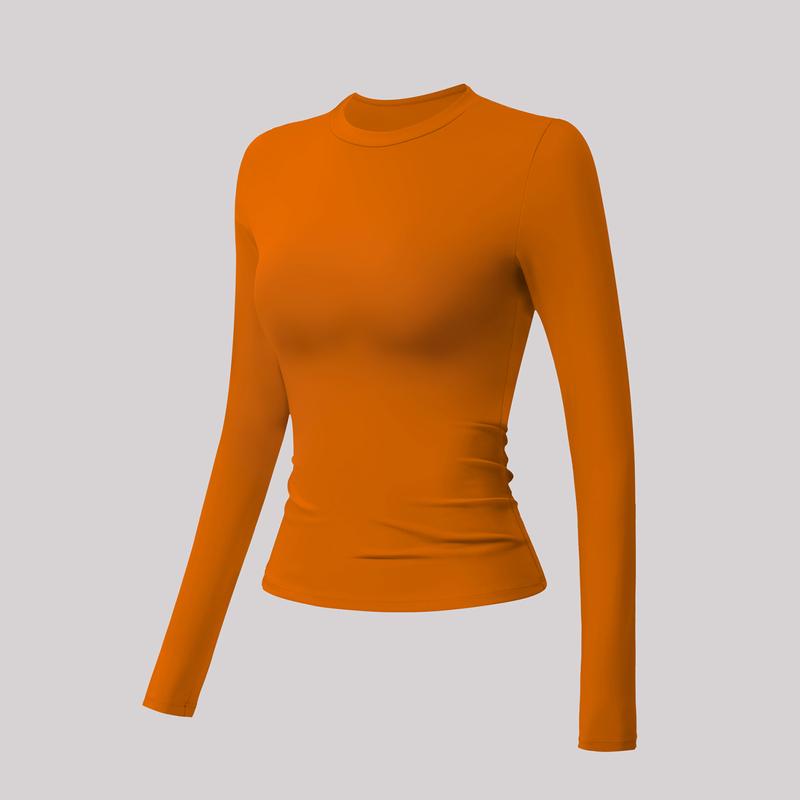 💪 Women’s Slim Fit Athletic Tee – Stretchy, Breathable Workout Top