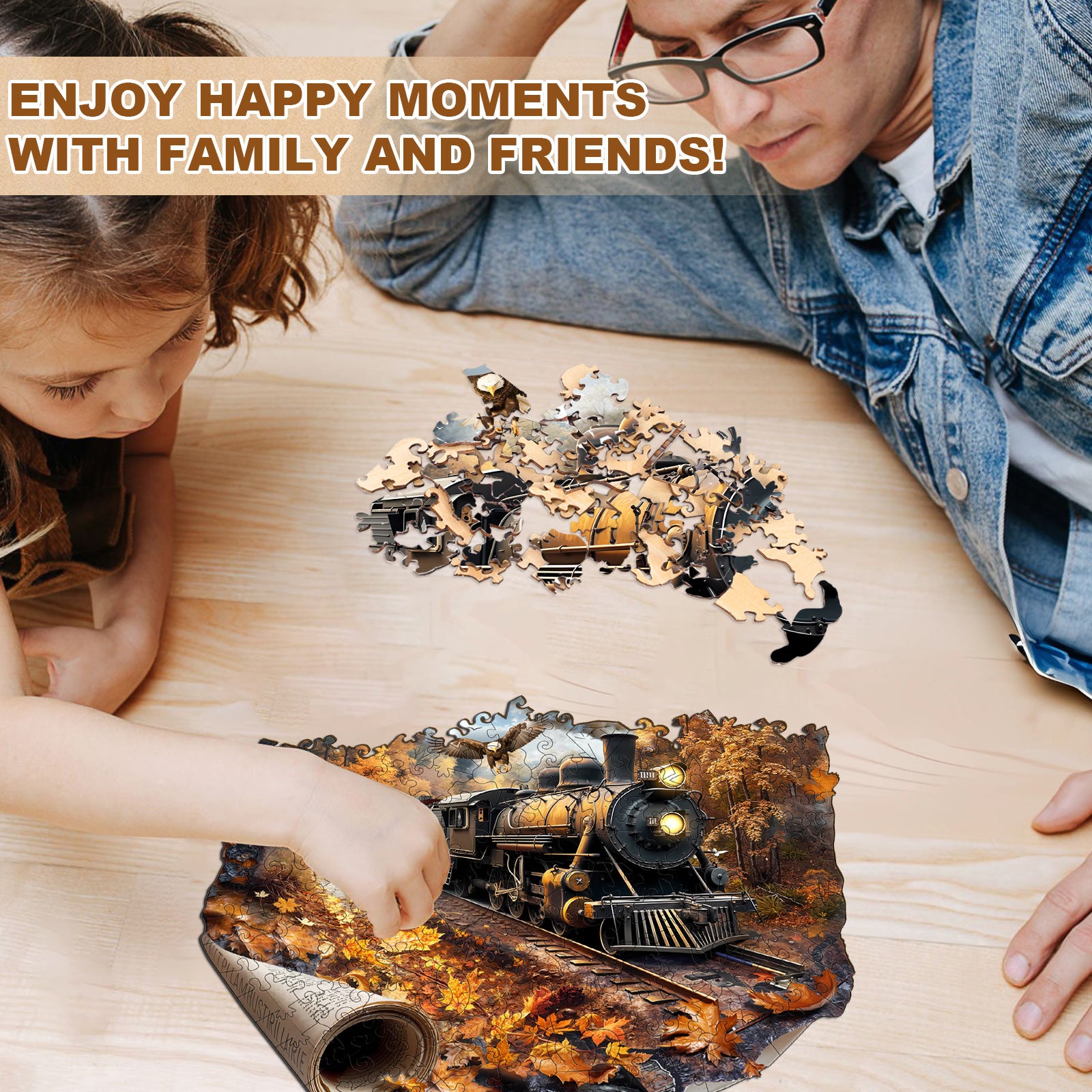 Journey of Autumn Wooden Jigsaw Puzzle