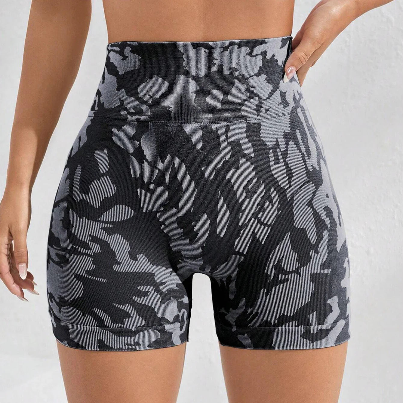 Tie-Dye Butt-Lifting Shorts