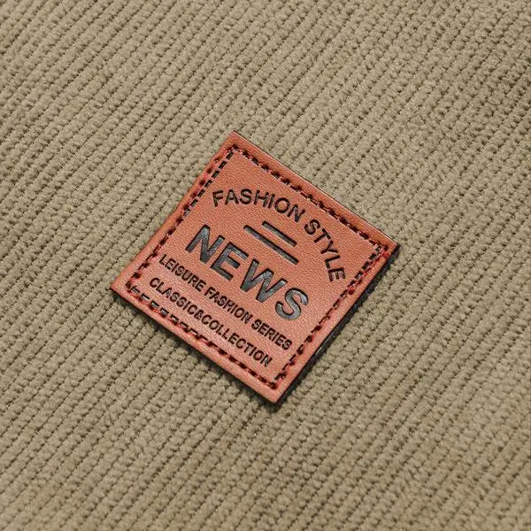 Men's Corduroy Straight-Leg Sweatpants