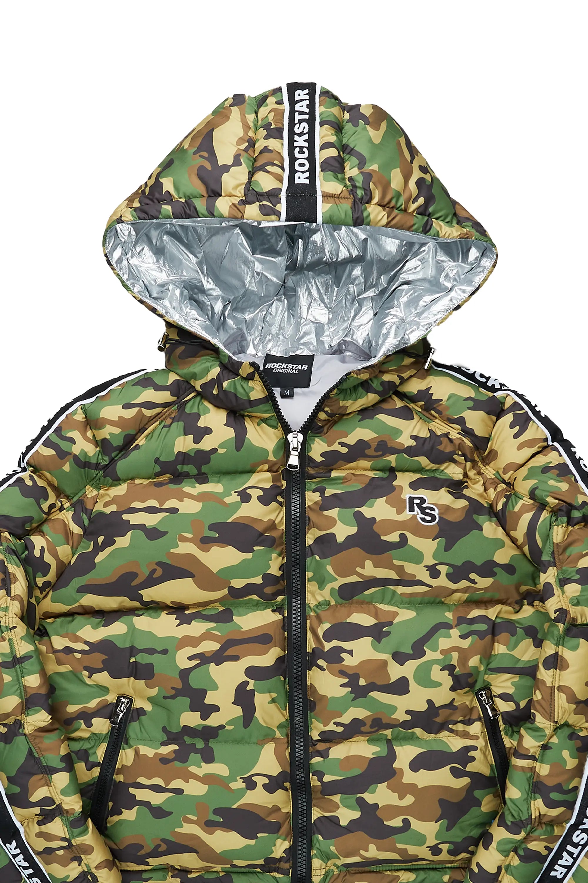 Jackey Camo Puffer Jacket