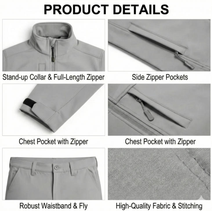 🔥Men's ski suit set – Windproof & winterproof