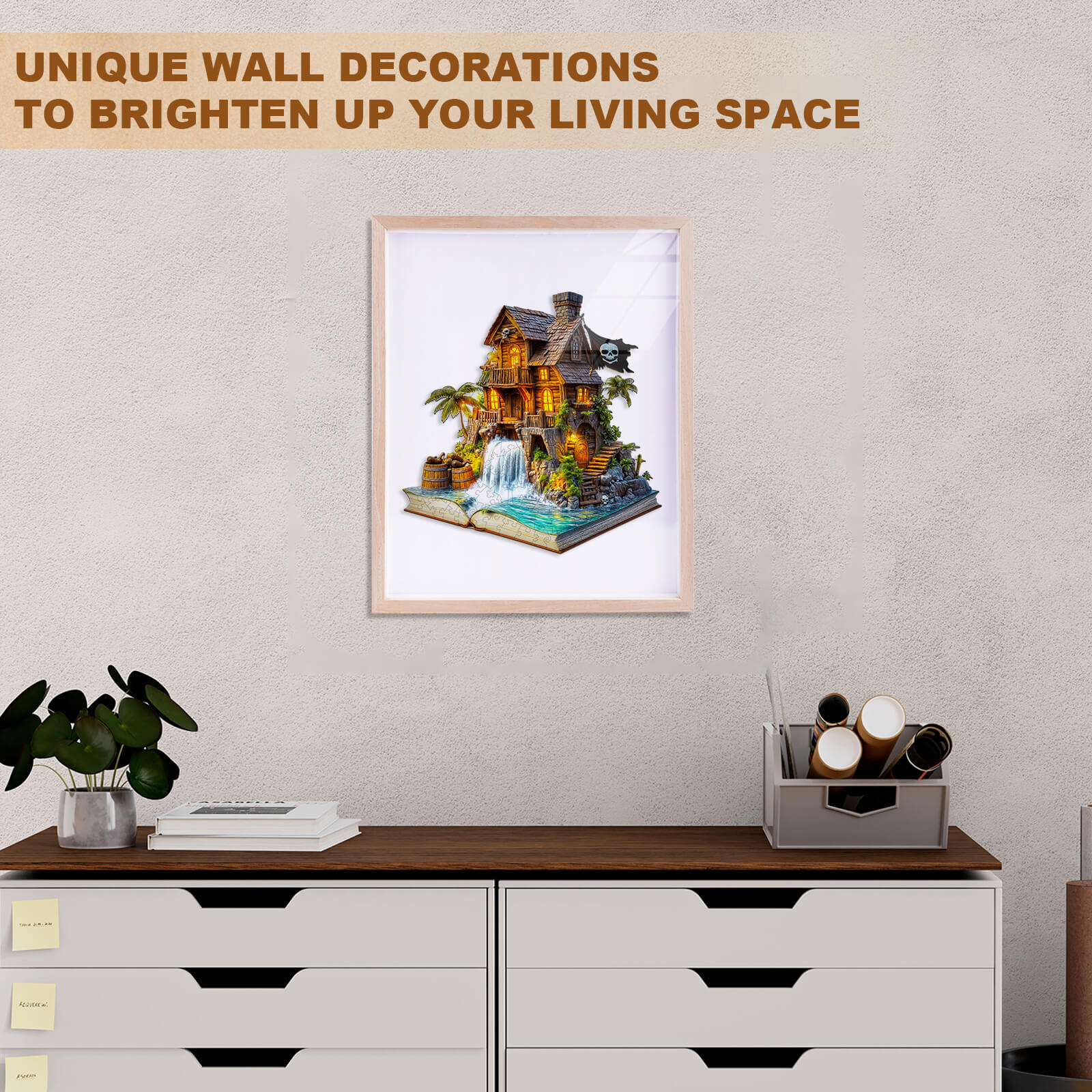 Pirate cabin-1 Wooden Jigsaw Puzzle