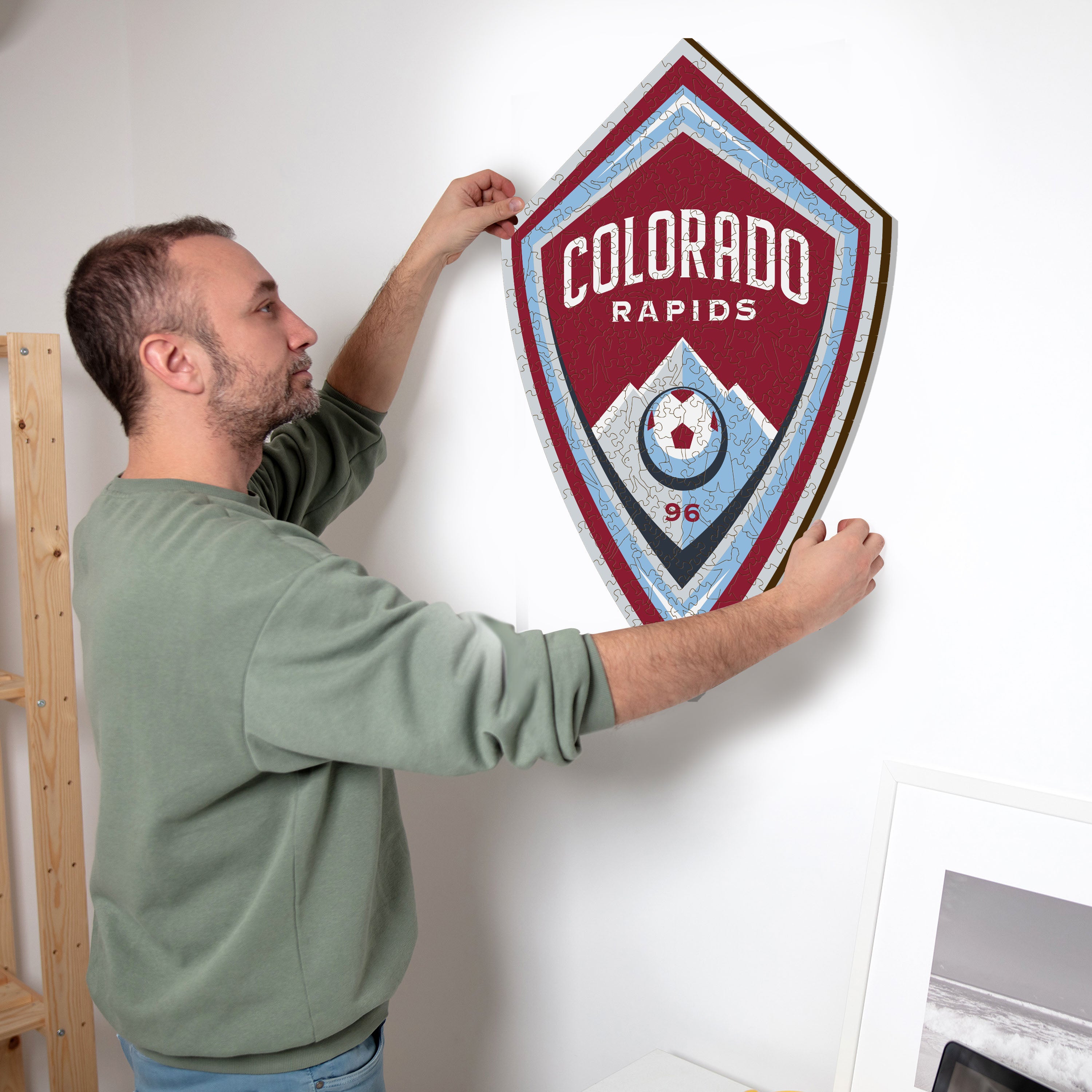 Colorado Rapids® Logo - Wooden Puzzle