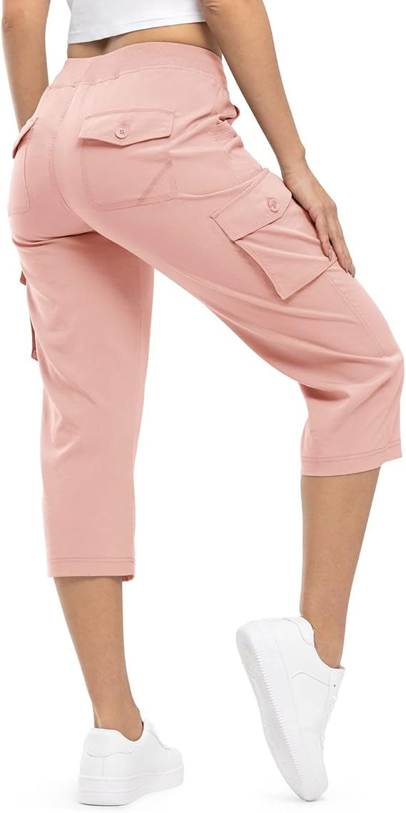 💝FINAL SALE💝 - Multi-Pocket Capri Cargo Pants