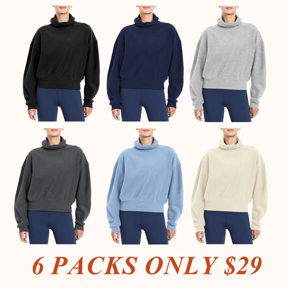 Women's Oversized Performance Microfleece Sweatshirt