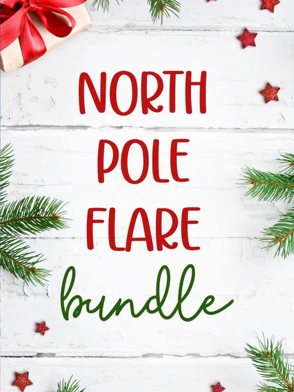 North Pole Flare Bundle (1 Flare + 1 Christmas Crewneck)