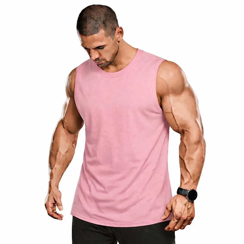 Unisex Cotton Sleeveless Tank Top – Relaxed Fit Summer Essential