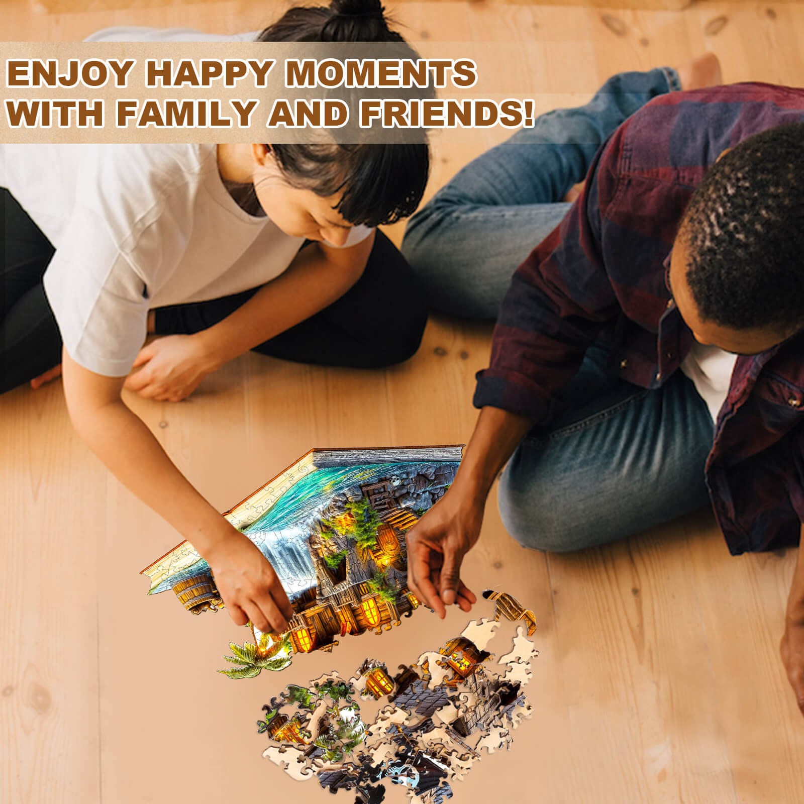 Pirate cabin-1 Wooden Jigsaw Puzzle