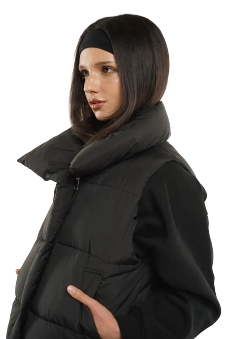 Women Warmer Oversized Puffer Gilet