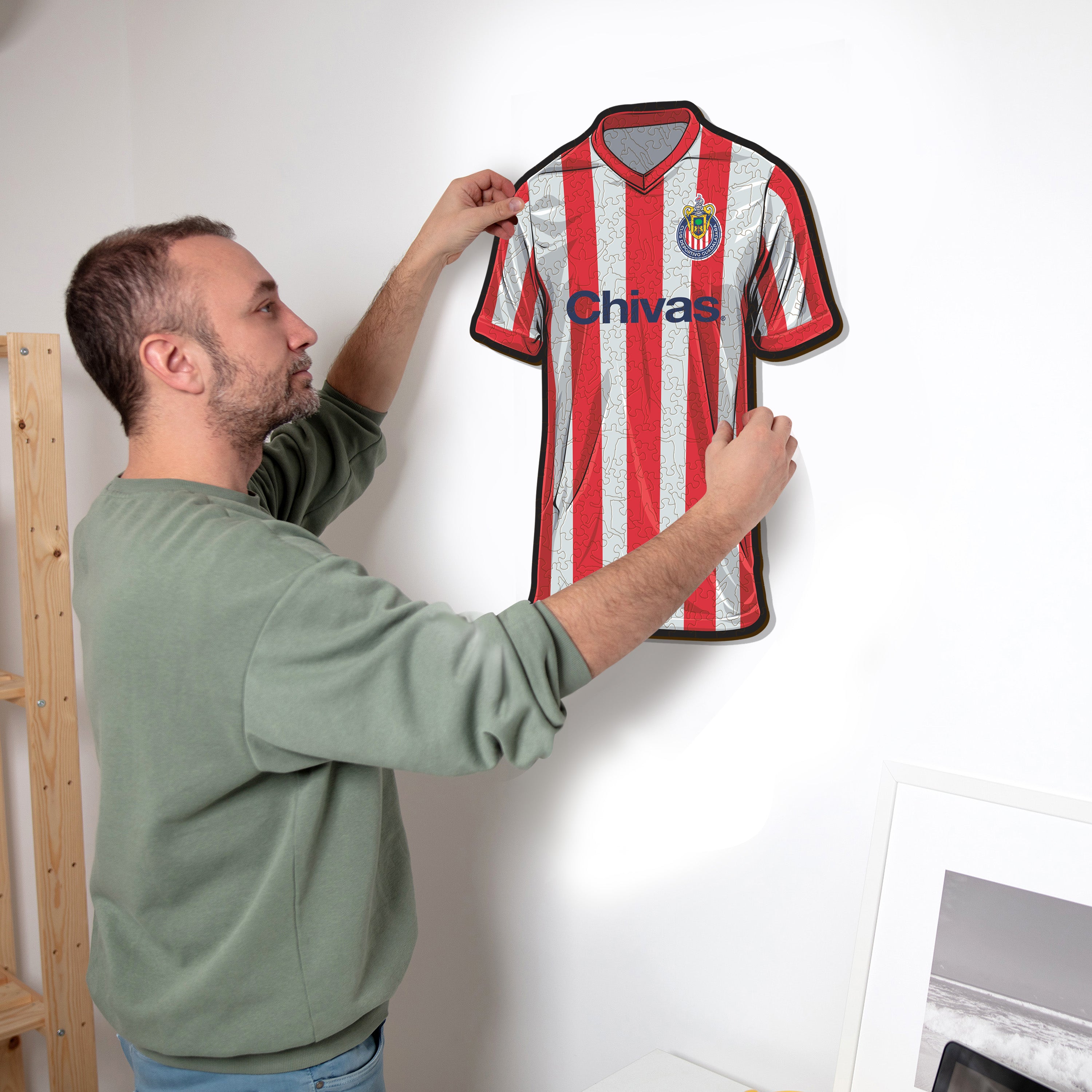 Chivas Guadalajara® Jersey - Wooden Puzzle