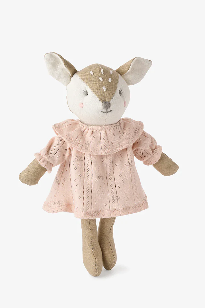 10 DAISY THE FAWN LINEN TOY BOXED