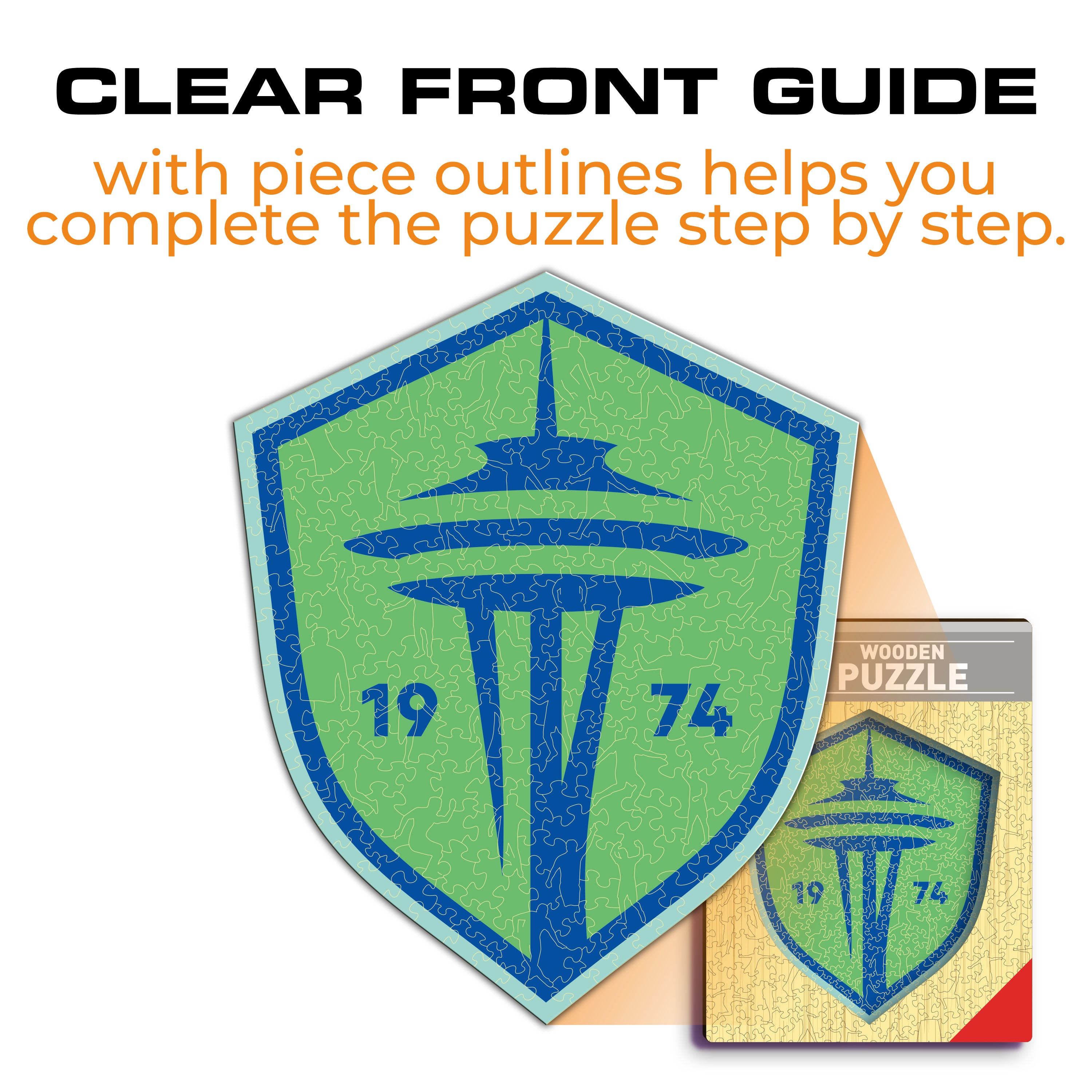 Seattle Sounders® Logo - Wooden Puzzle