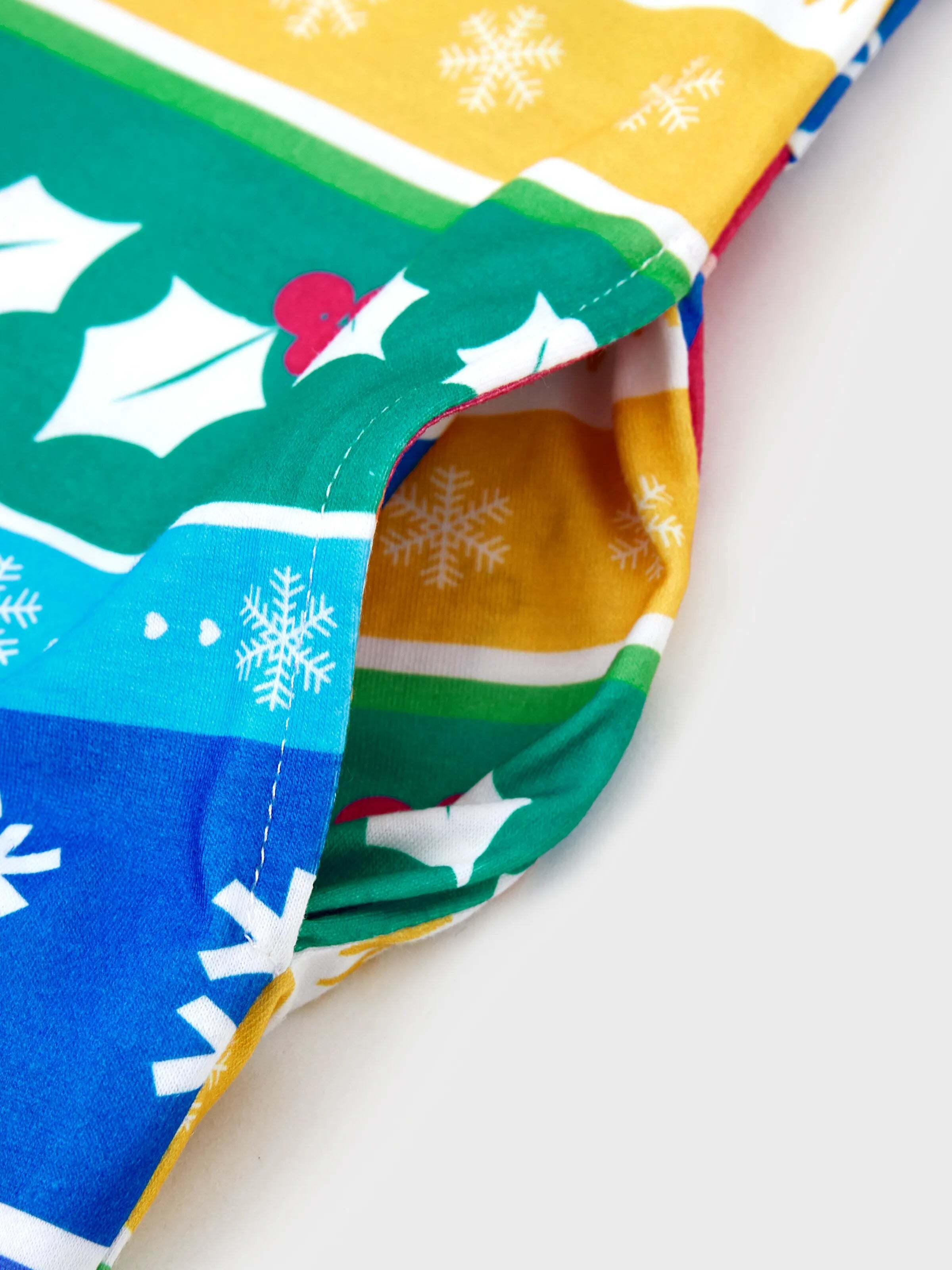 Christmas Matching Family Pajamas Set Christmas Gnome Striped PJS with Christmas Socks Multi-color