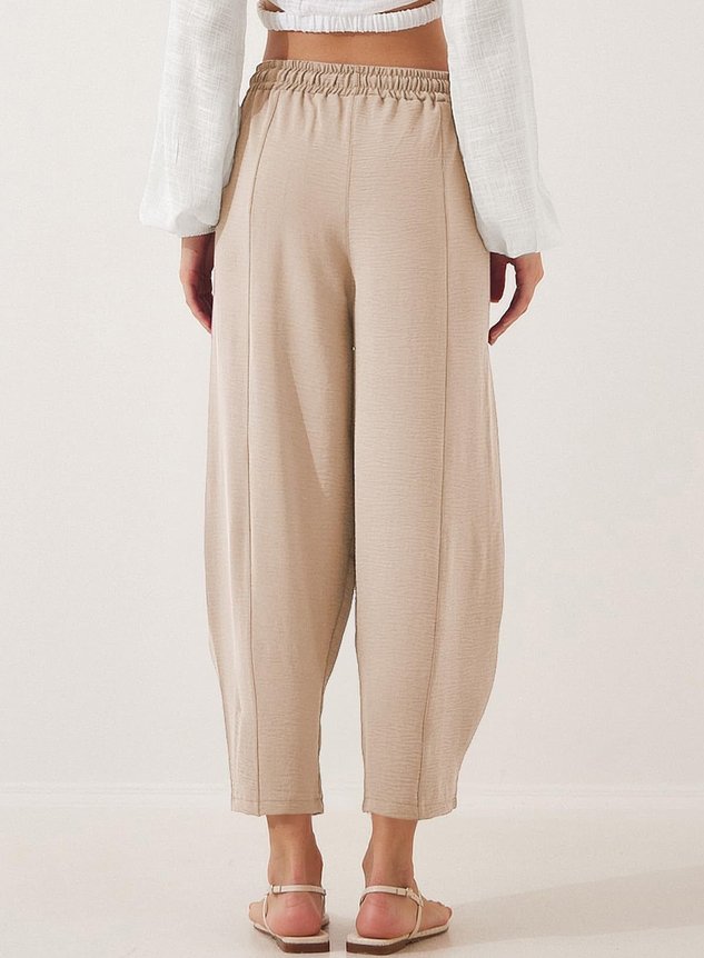 Plain Loose Simple Pants