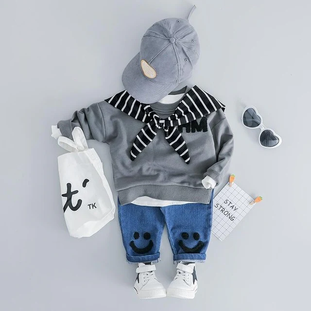 Infant Spring Baby Boys Clothes Suits