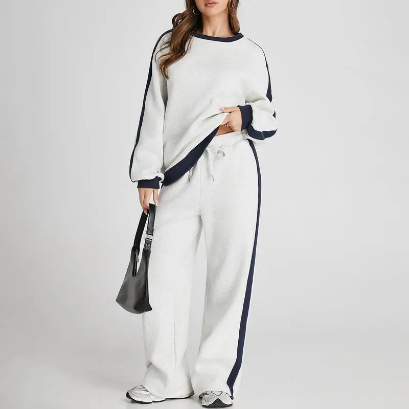 Women's 2 Piece Outfit Fleece Sweatsuit