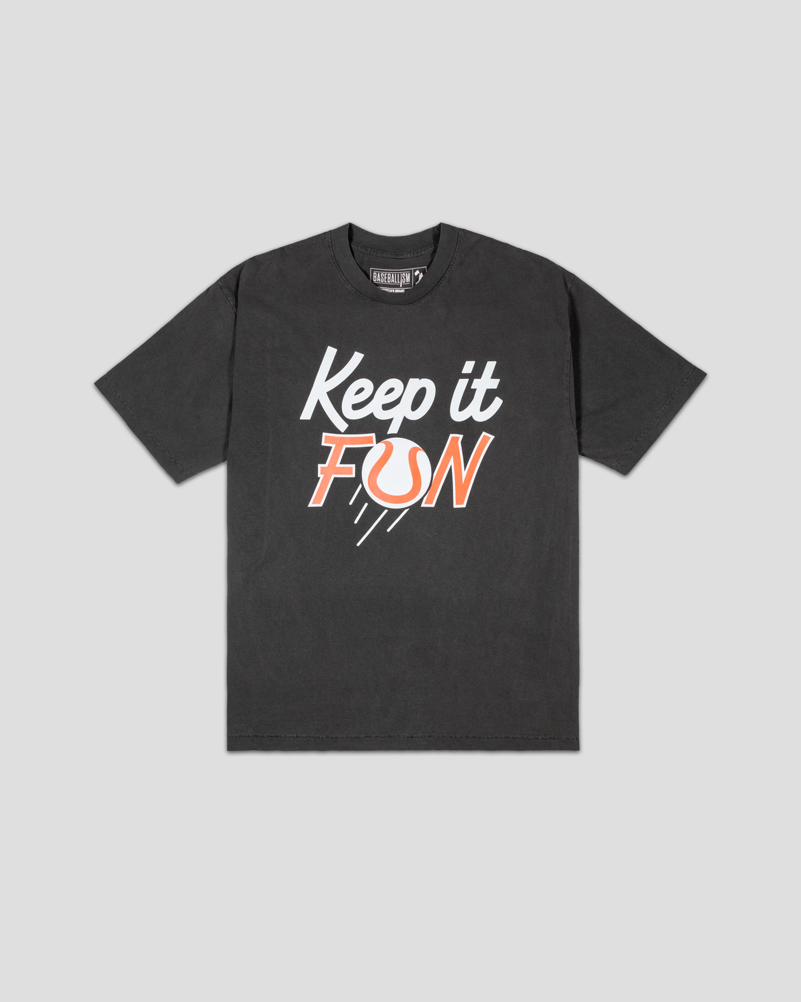 Keep It Fun Script Youth T-Shirt - Baseballism x Austin Schultz