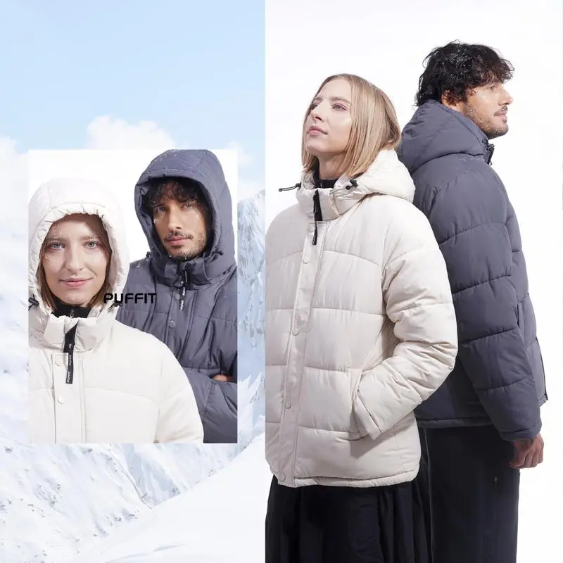 Premium Detachable Hooded Down Jacket