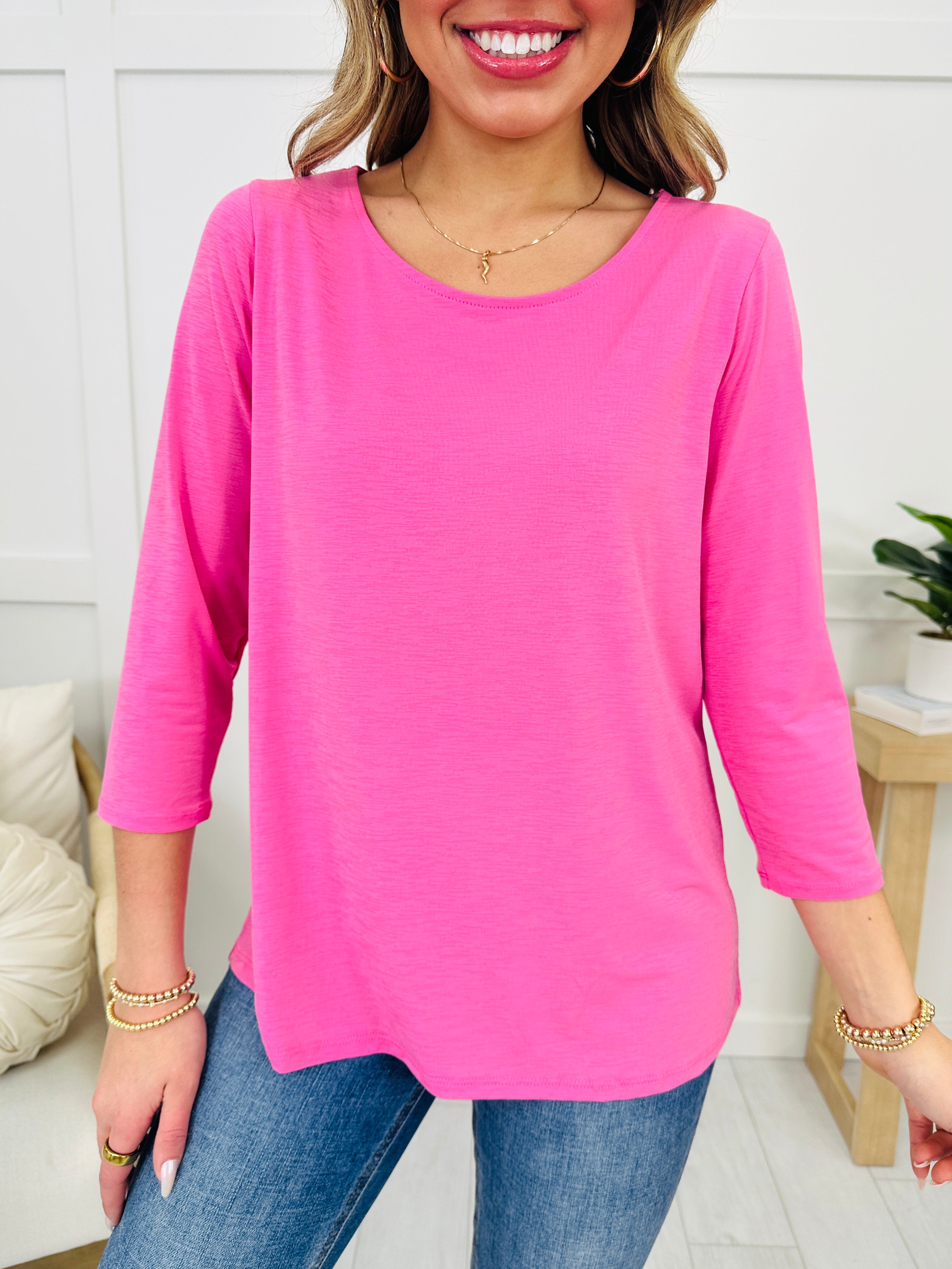 Pretty In Poise Top- Multiple Colors!