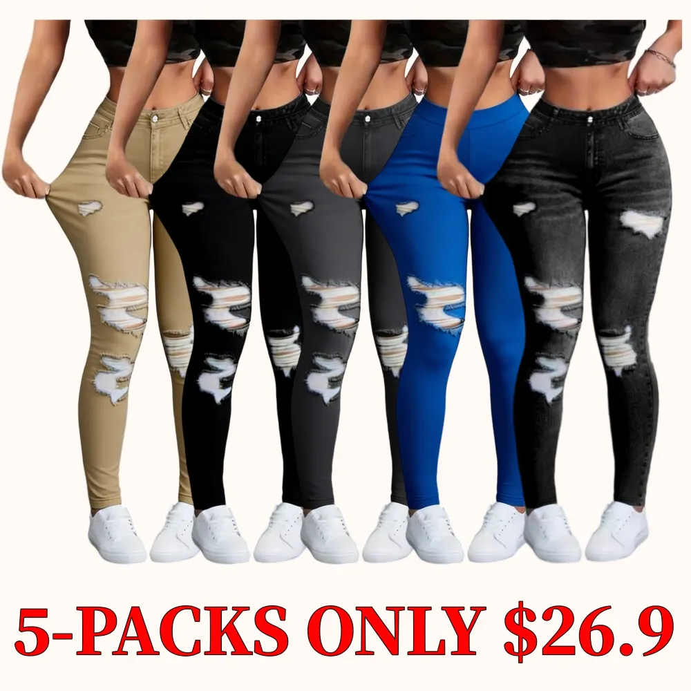 New women's jeans, slim-fitting and flattering, with an elegant flared leg design