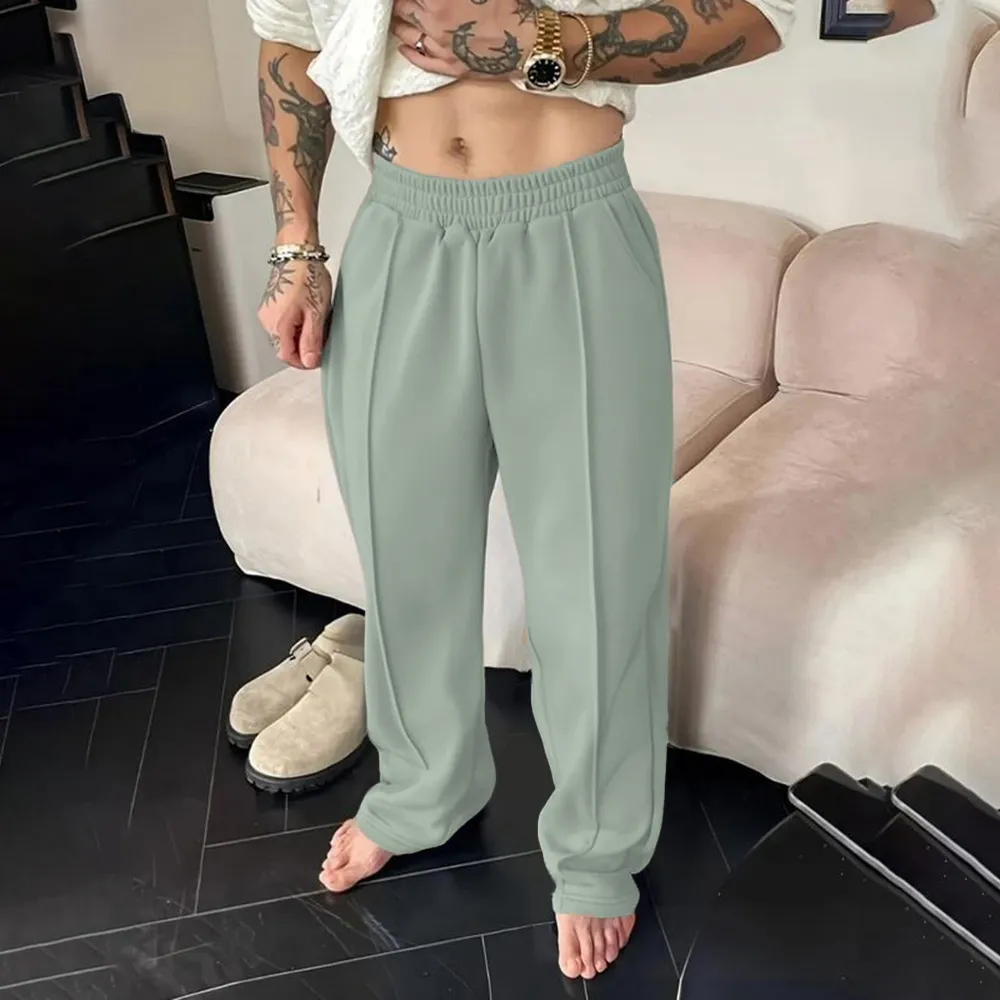 Men's and Women's Casual Street Style Joggers, High-Street Hip-Hop Design, Comfortable All-Season Pants for Daily Wear