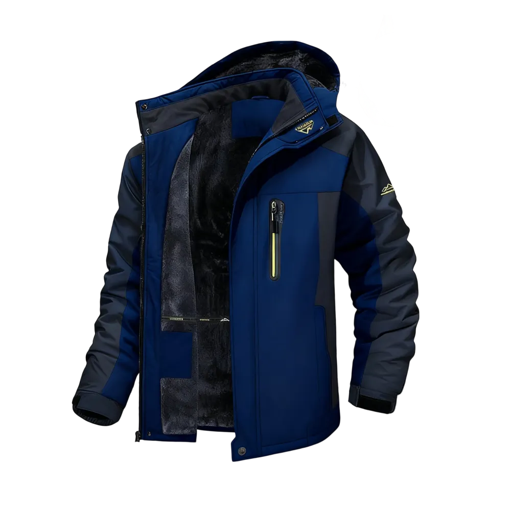 Men's Winter Warm Waterproof Hiking Jacket
