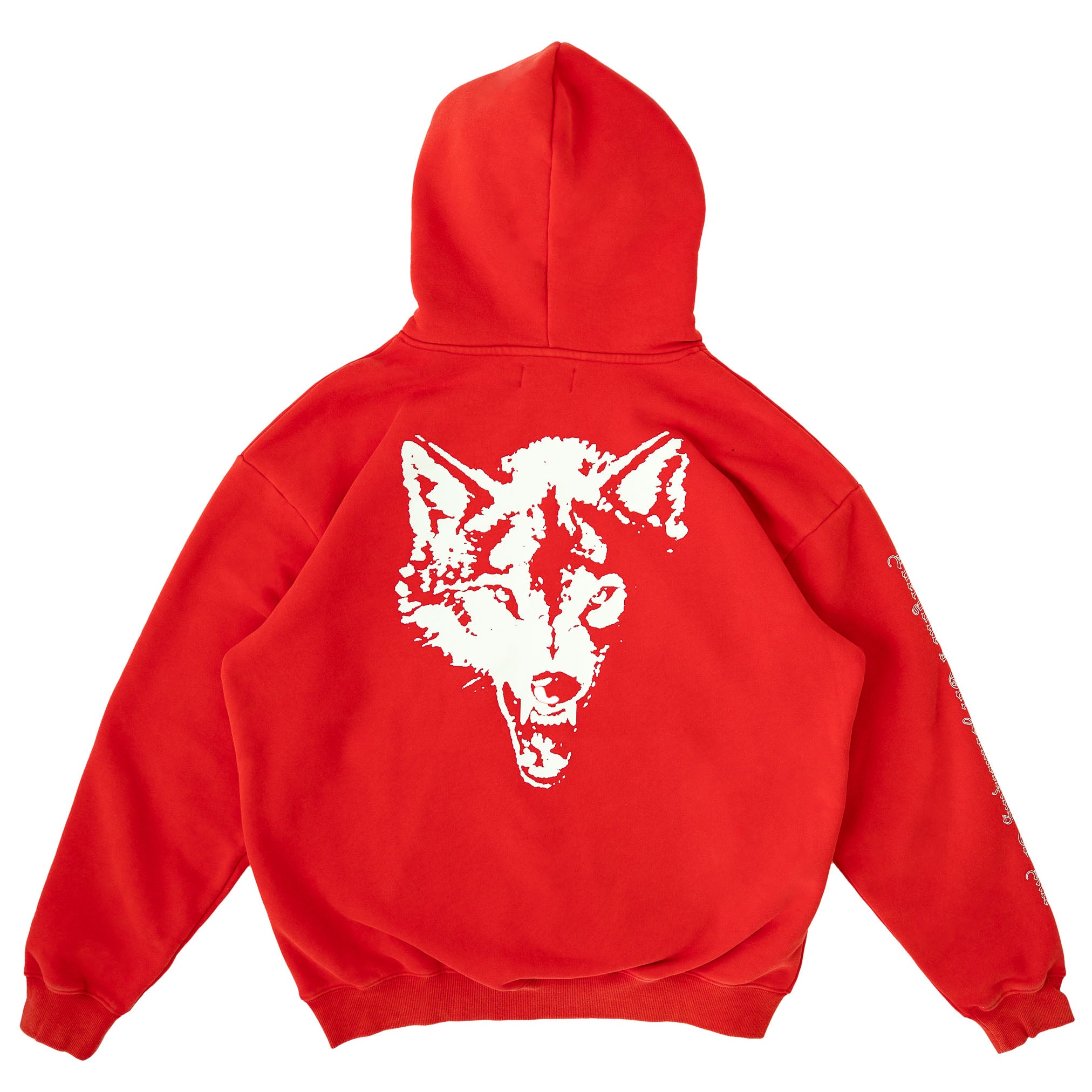 KILL CREW OVERSIZED LUX HOODIE - RED