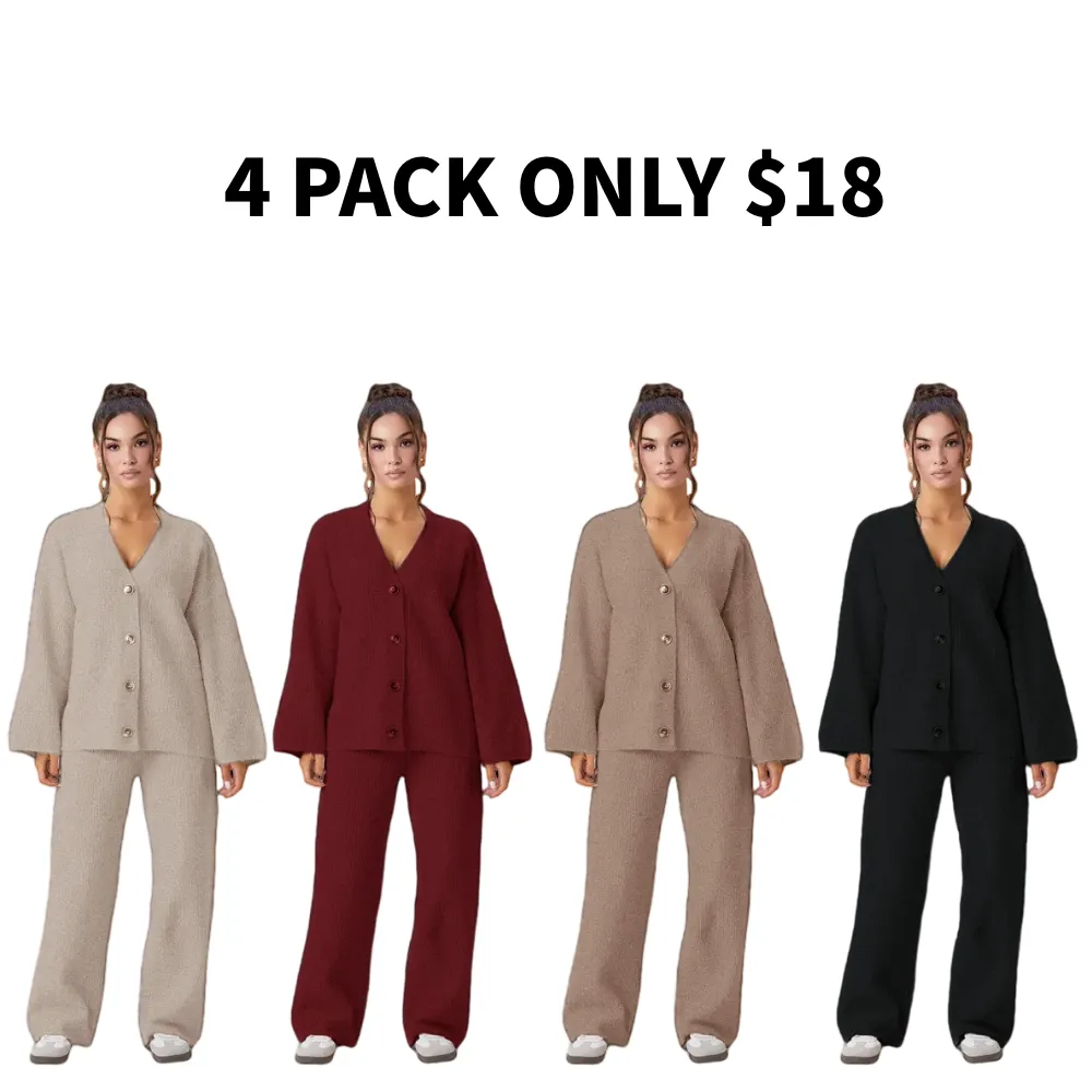 Women's simple two-piece suit
