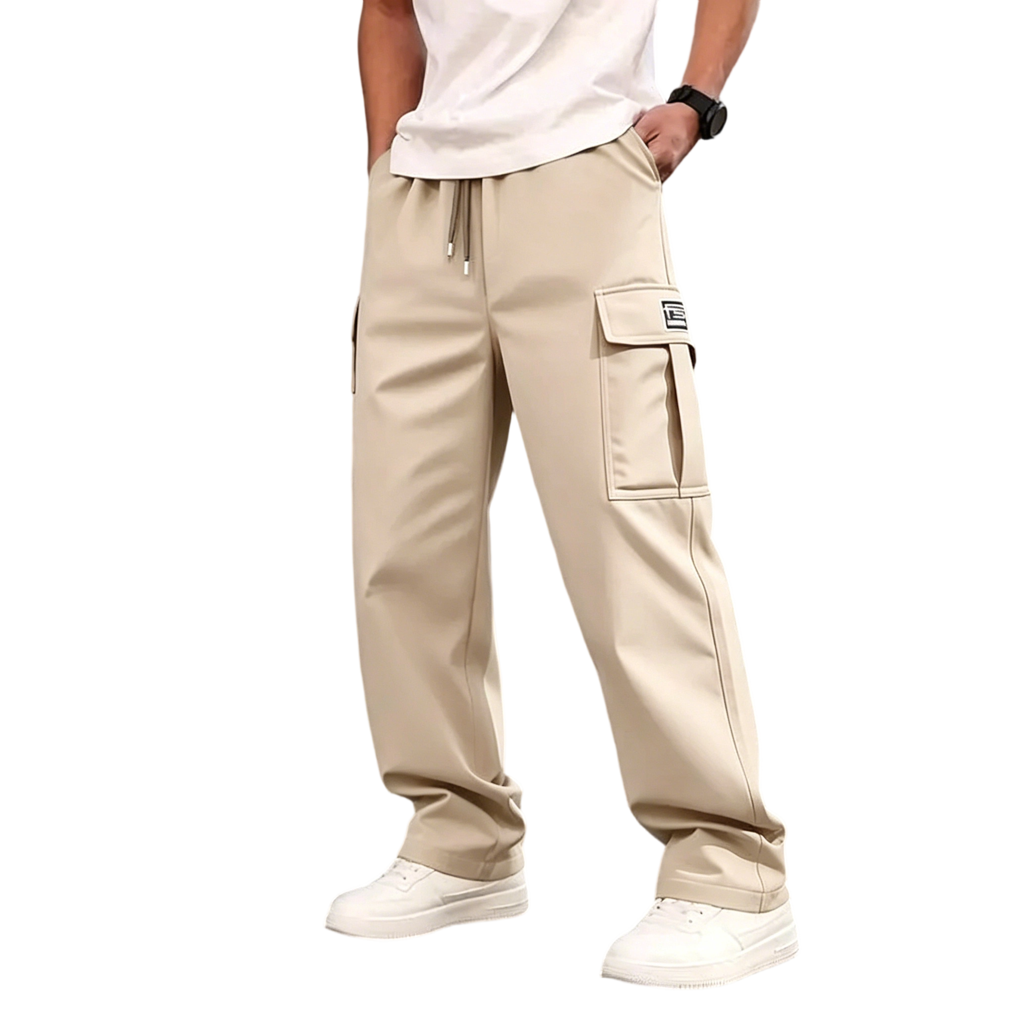 Men’s Multi-Pocket Work Pants (All-Season Utility Cargo Pants)