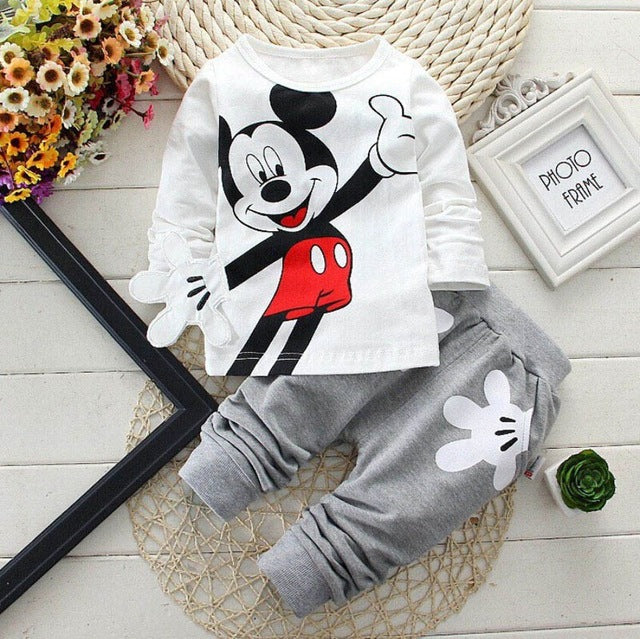 Cartoon Newborn Baby Boys Clothes Set